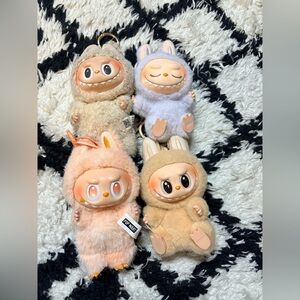 Set of 4 authentic labubus